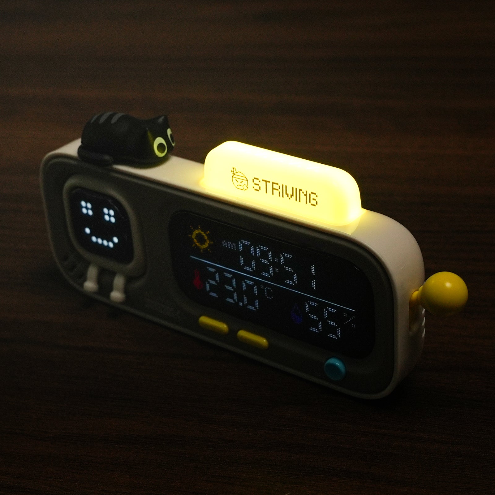 ATuMan MOODA Retro Pixel Style Smart Thermohygrometer