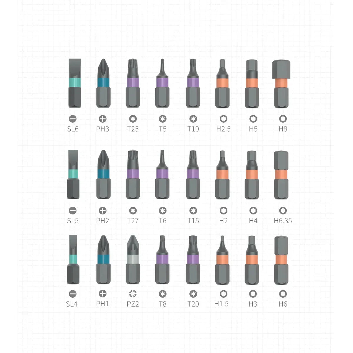ATuMan RS1 24-in-1 Ratchet Screwdriver Set - ATuMan Brand