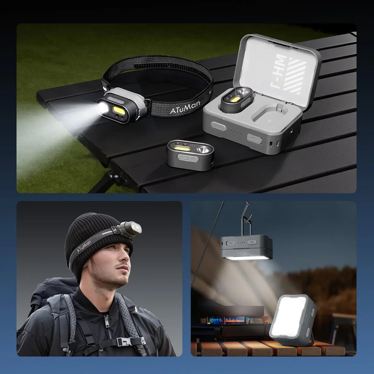 ATuMan MH1 Multifunctional Headlamp Kit - ATuMan Brand