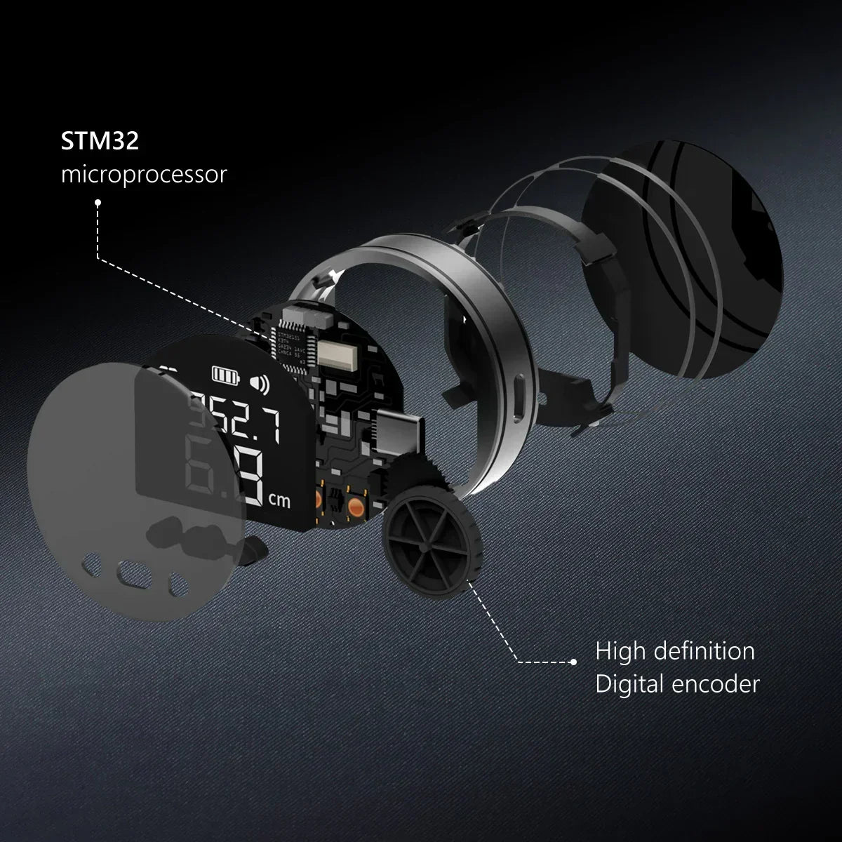 ATuMan MiniQ Smart Digital Tape Measure - ATuMan Brand
