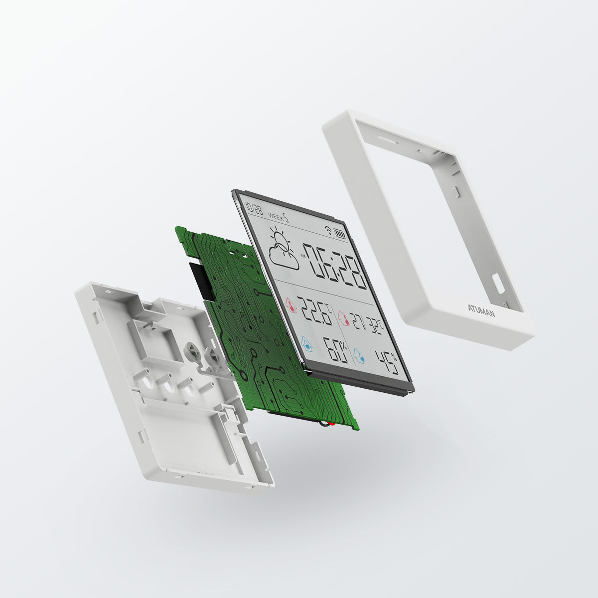 Smart Thermohygrometer TH3: Medium Home Air Series