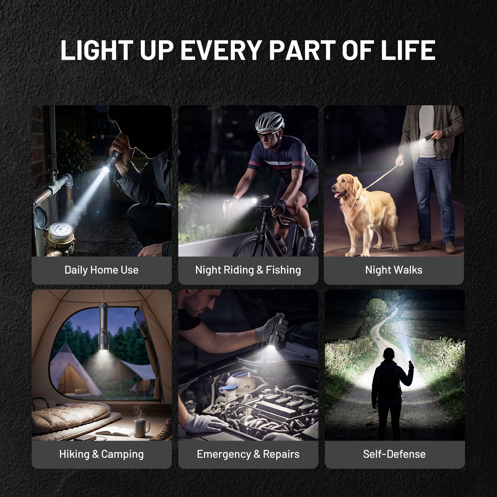 ATuMan Lite1 Straight Flashlight