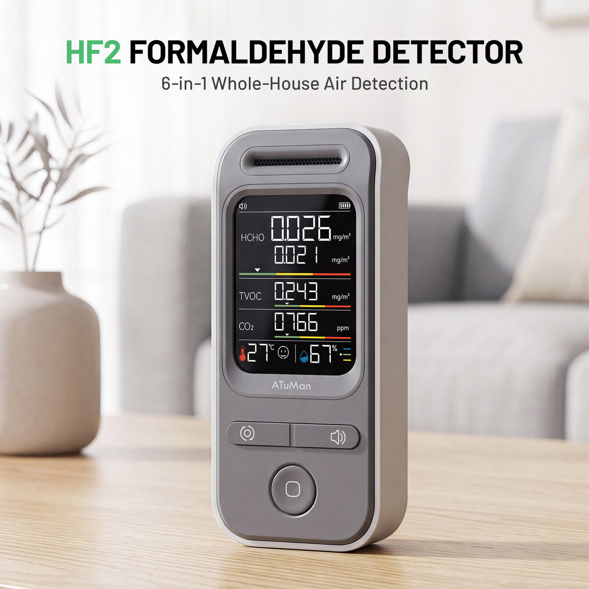 ATuMan HF2 Formaldehyde Monitor