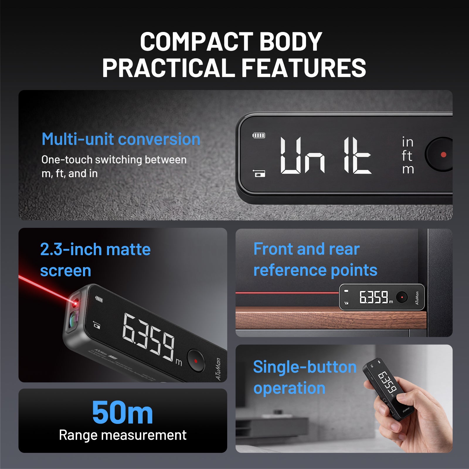 ATuMan LS-SE Laser Distance Meter