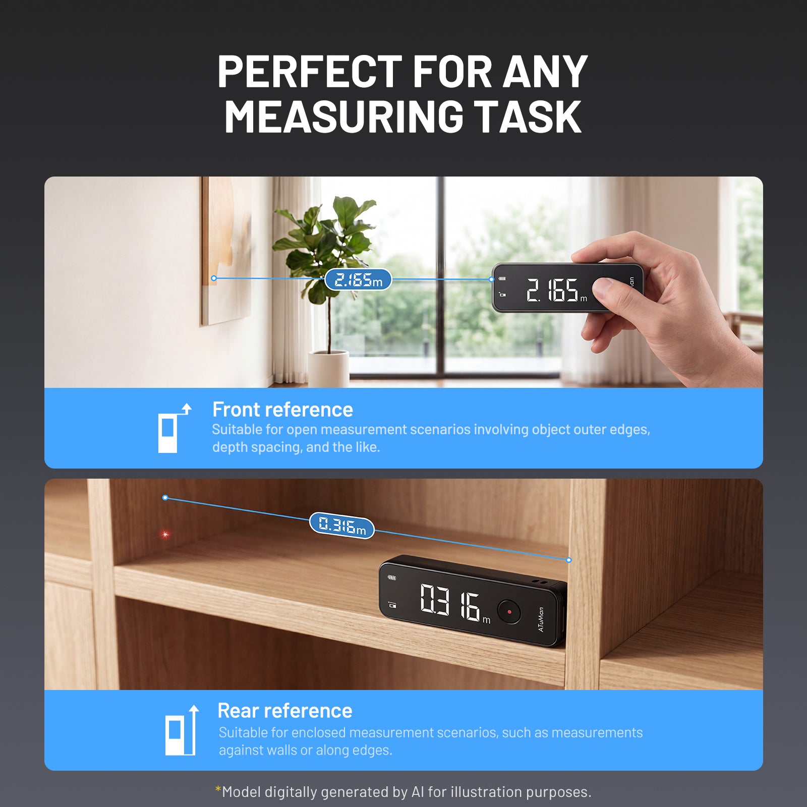 ATuMan LS-SE Laser Distance Meter