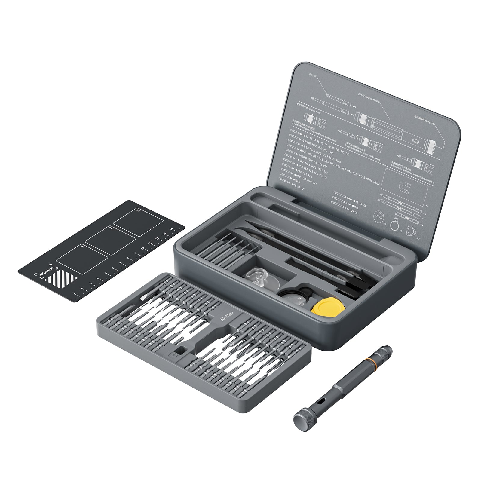 ATuMan X3 78-in-1 Precision Screwdriver Set