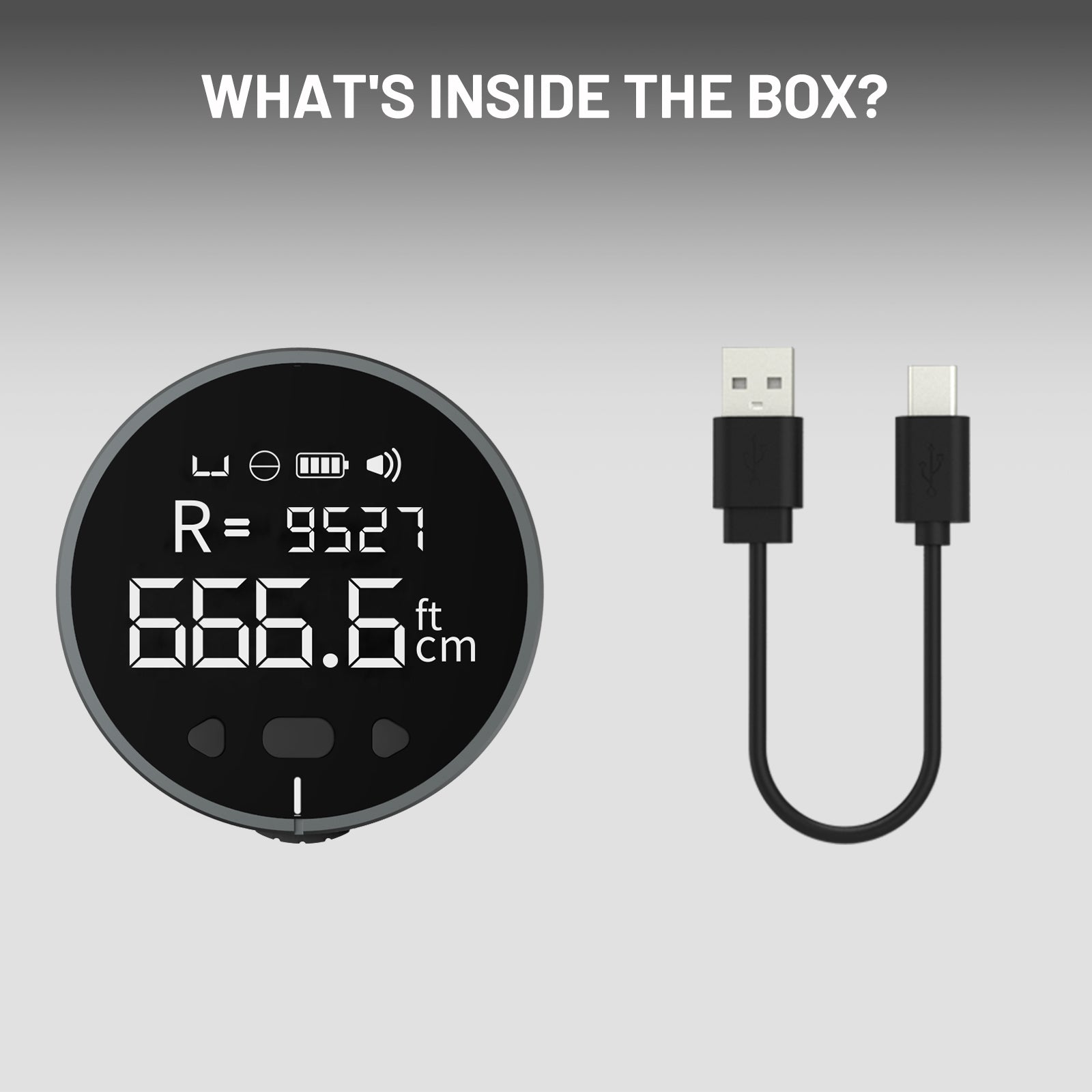 ATuMan MiniQ Smart Digital Tape Measure