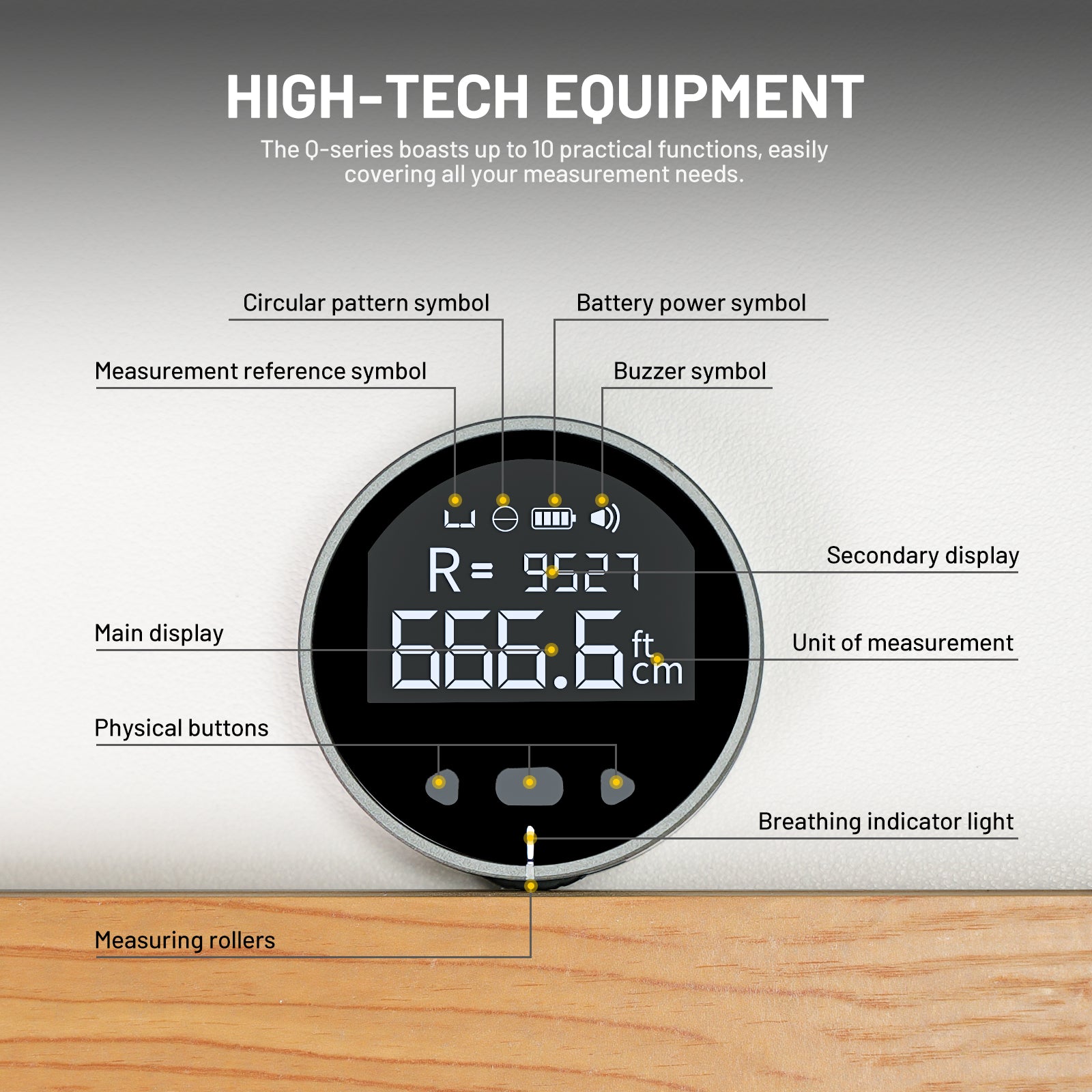 ATuMan MiniQ Smart Digital Tape Measure