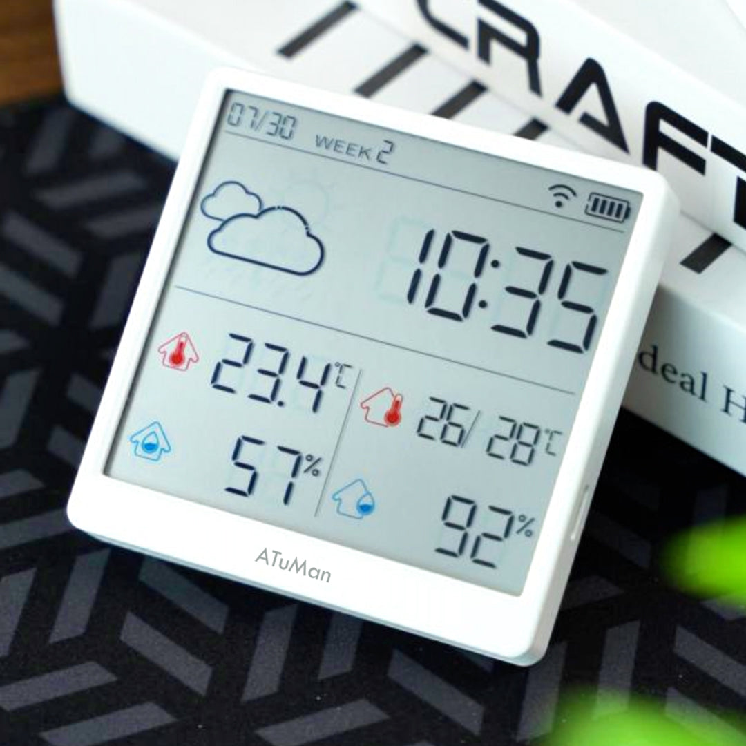 Smart Thermohygrometer TH3: Medium Home Air Series