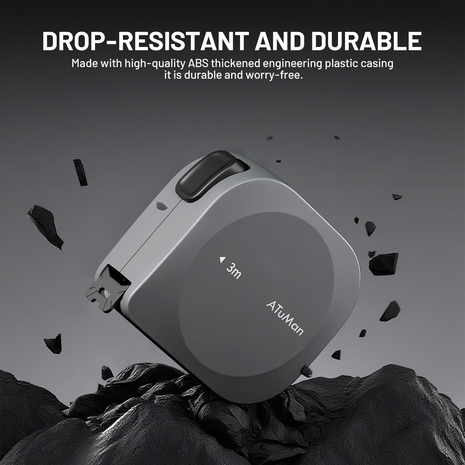 ATuMan TP1 High Precision Self-Locking Measuring Tape（3m）