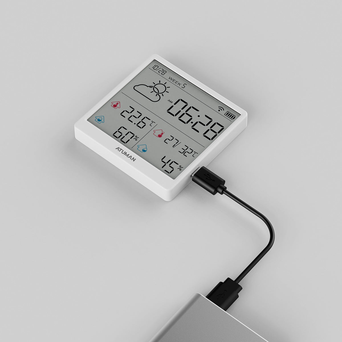 Smart Thermohygrometer TH3: Medium Home Air Series