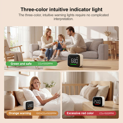 ATuMan CF1 Multifunctional Carbon Dioxide Monitor