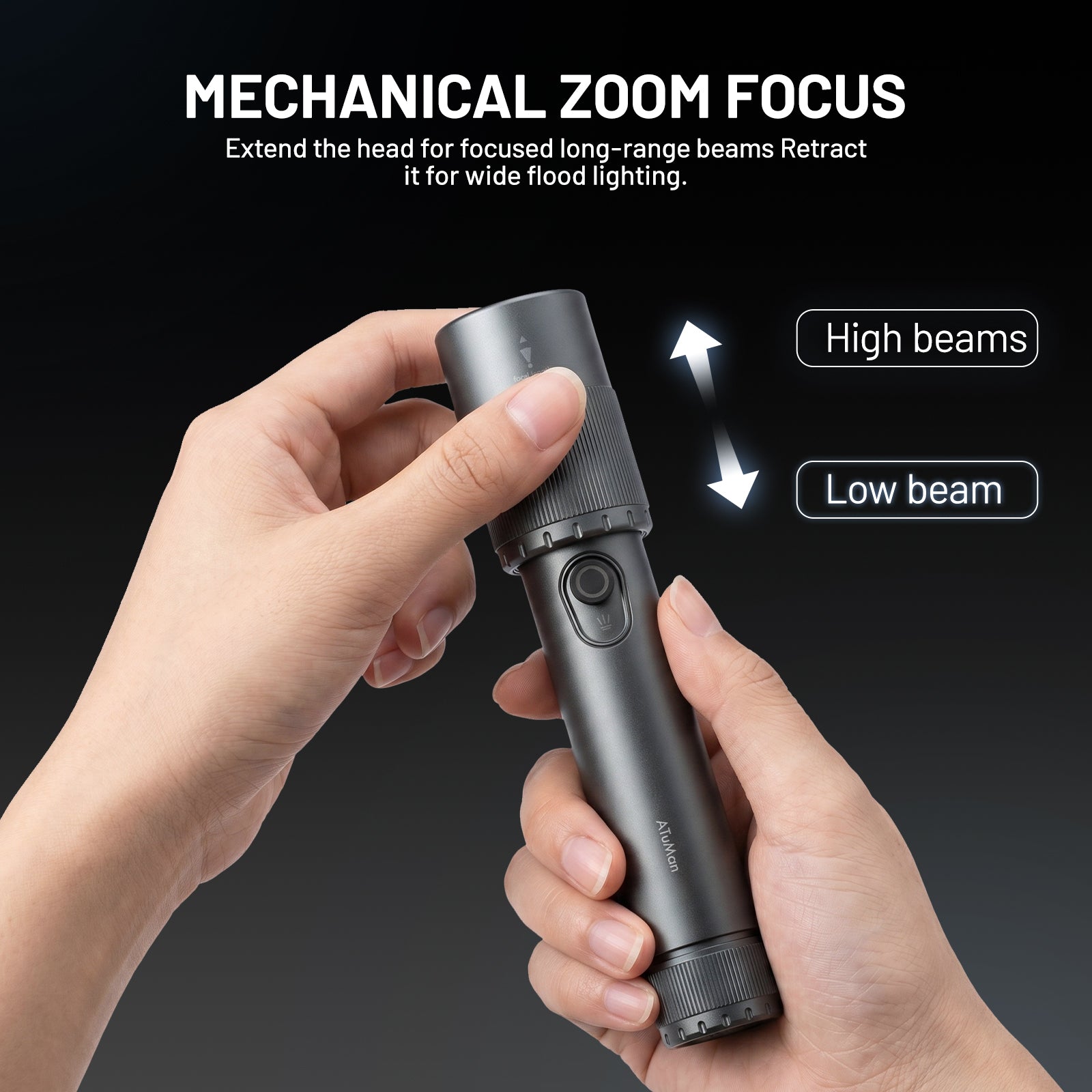 ATuMan Lite1 Straight Flashlight