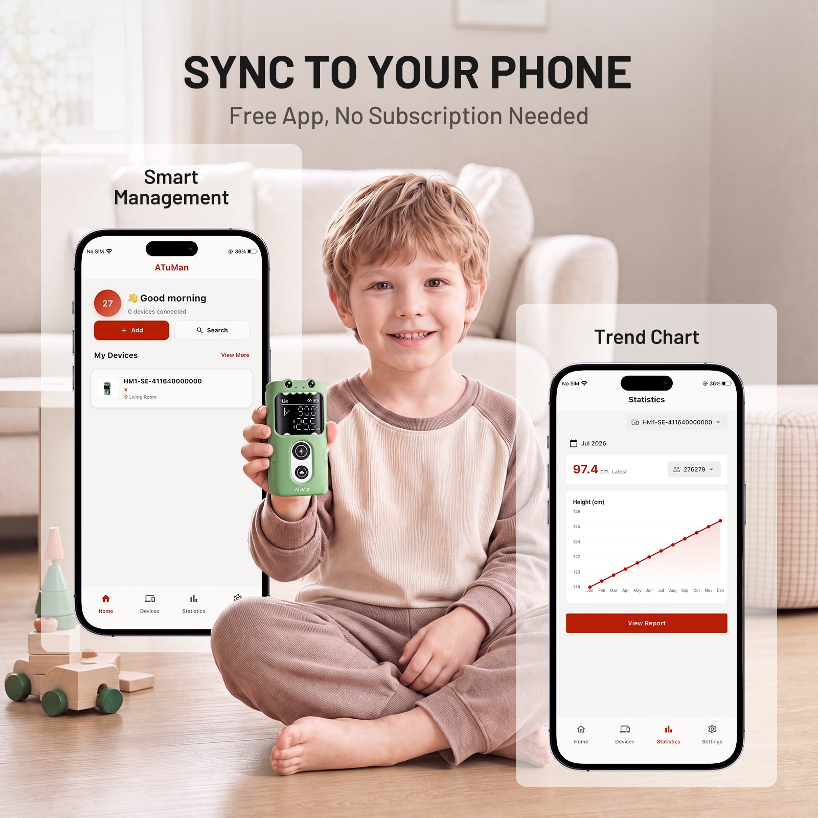 ATuMan HM1 Smart Height Meter