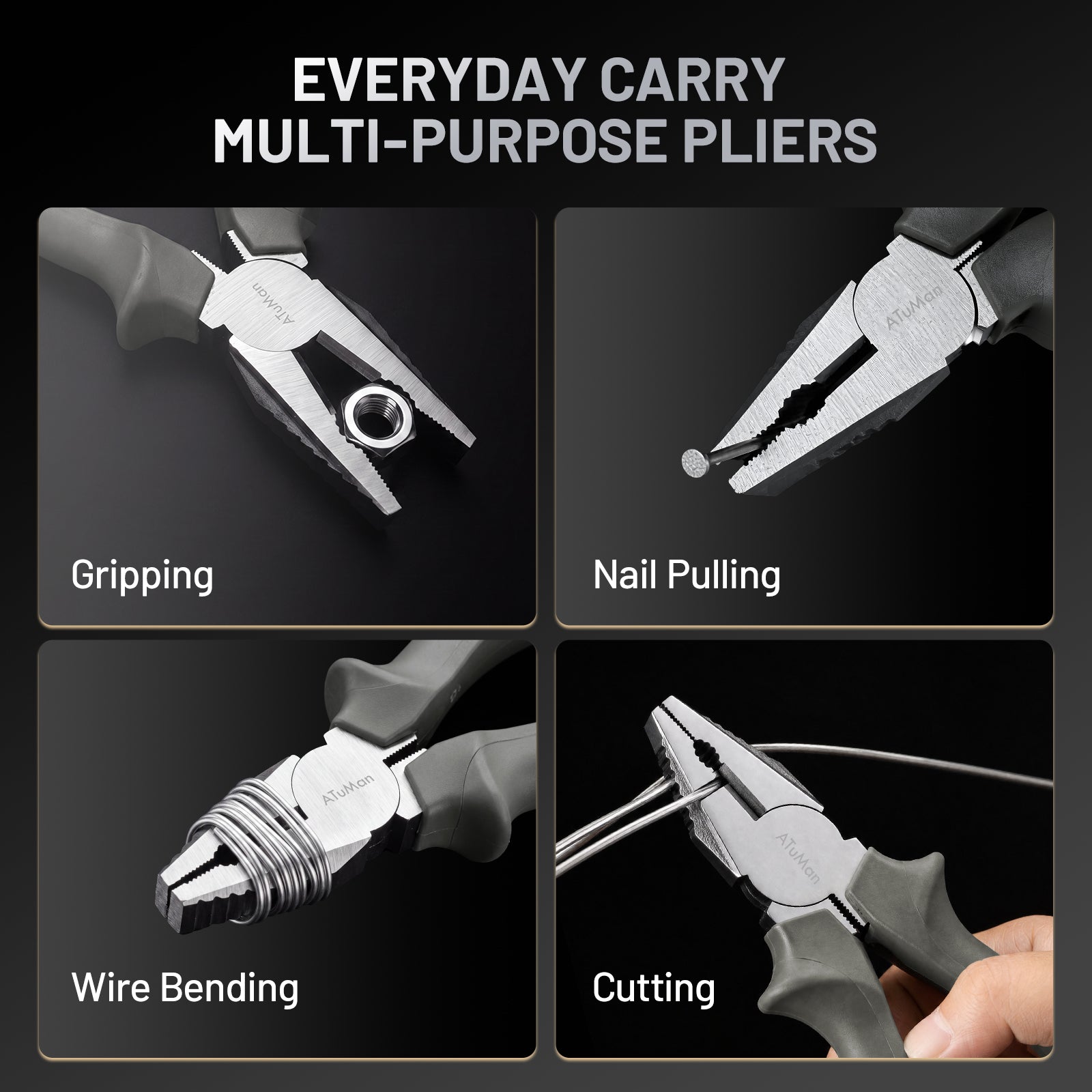ATuMan DP5 Multi‑purpose Combination Pliers