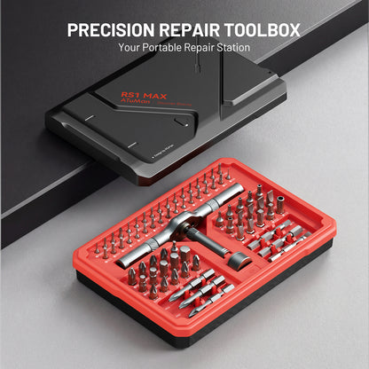 ATuMan RS1 MAX 70-in-1 Ratchet Screwdriver Kit