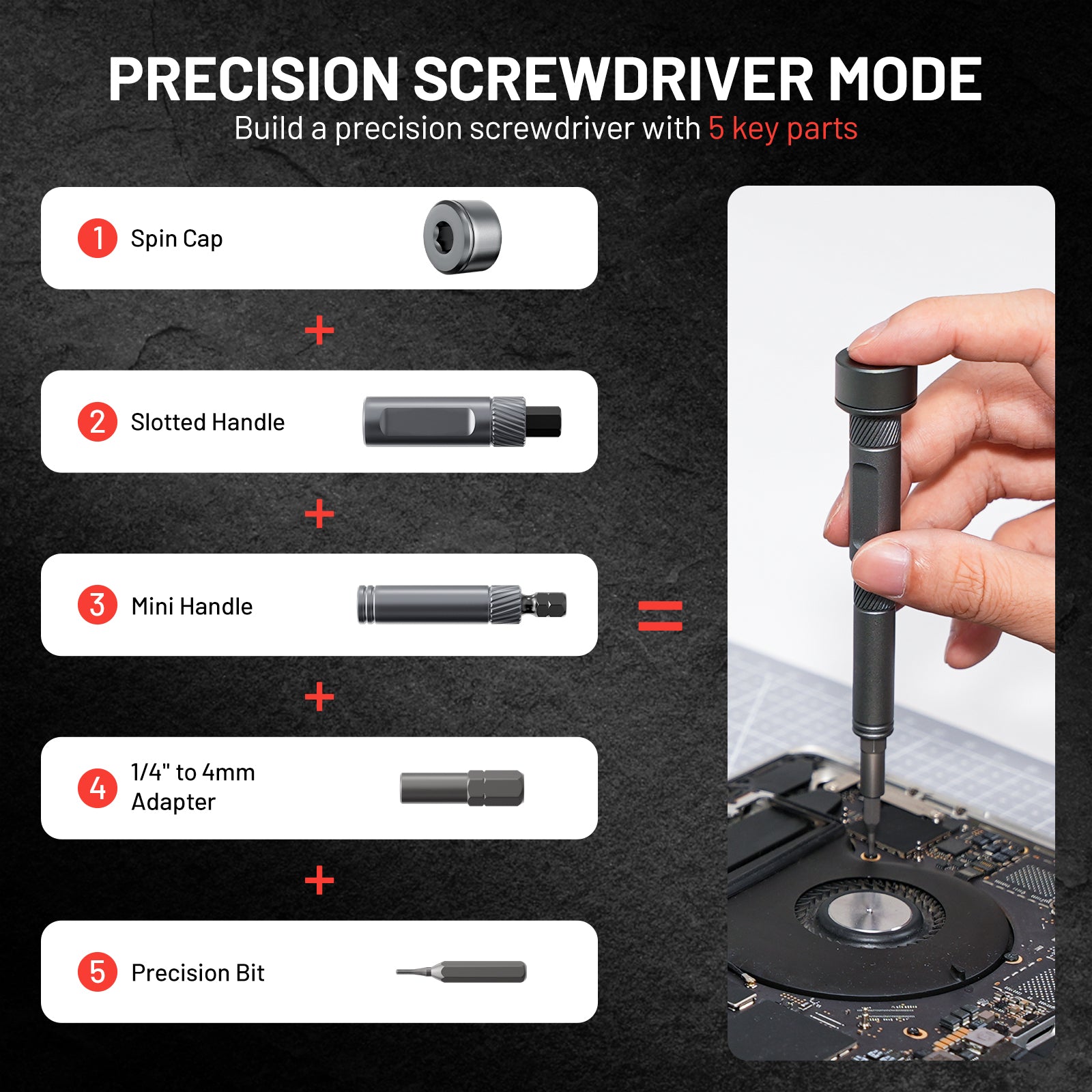 ATuMan RS1 MAX 70-in-1 Ratchet Screwdriver Kit