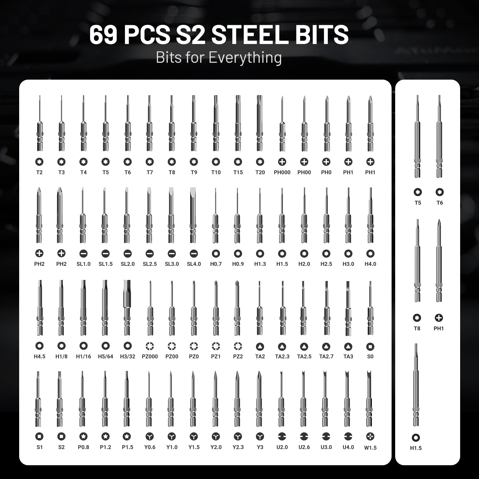ATuMan X3 78-in-1 Precision Screwdriver Set